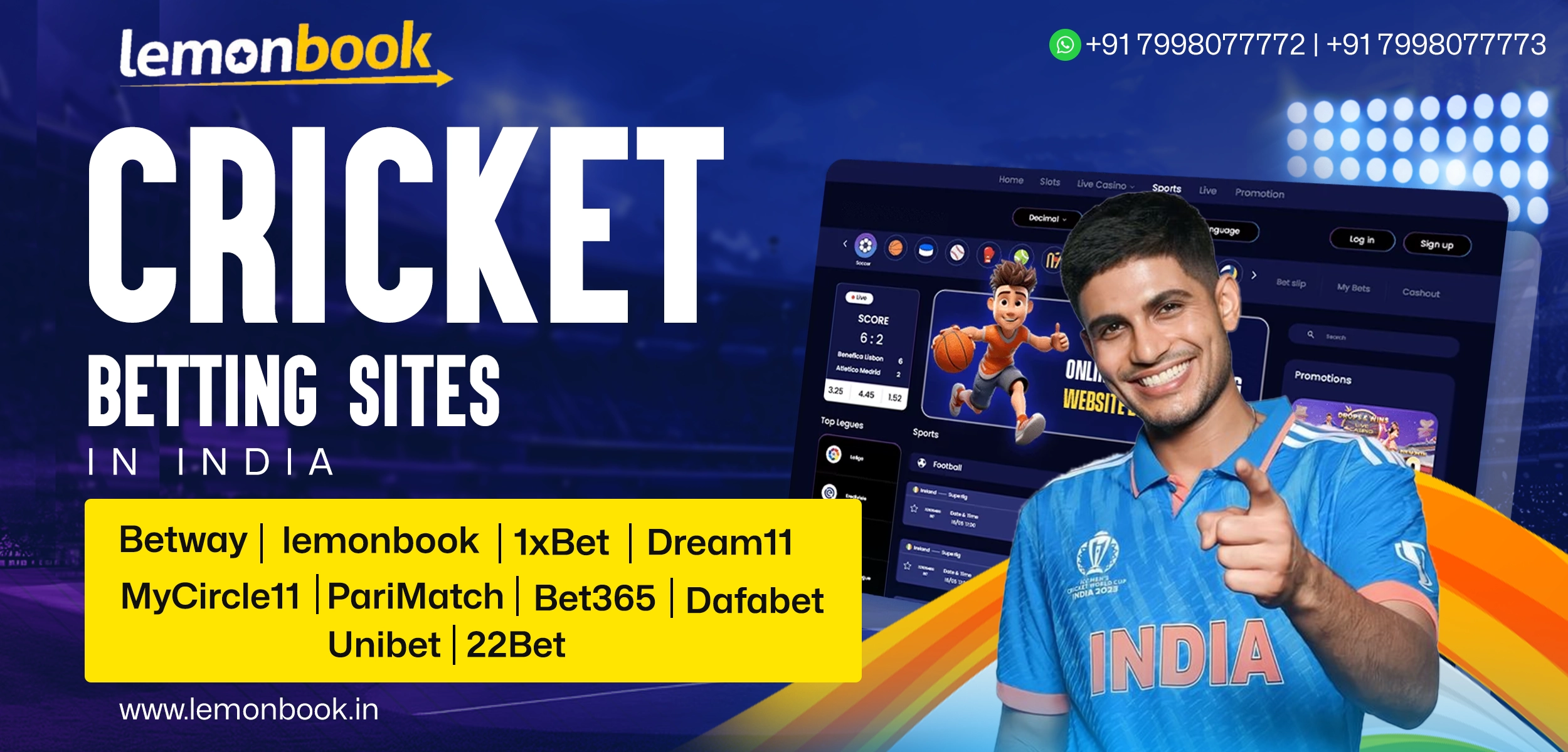 Explore Top Cricket Betting Sites in India 2024 for Best Odds & Bonuses