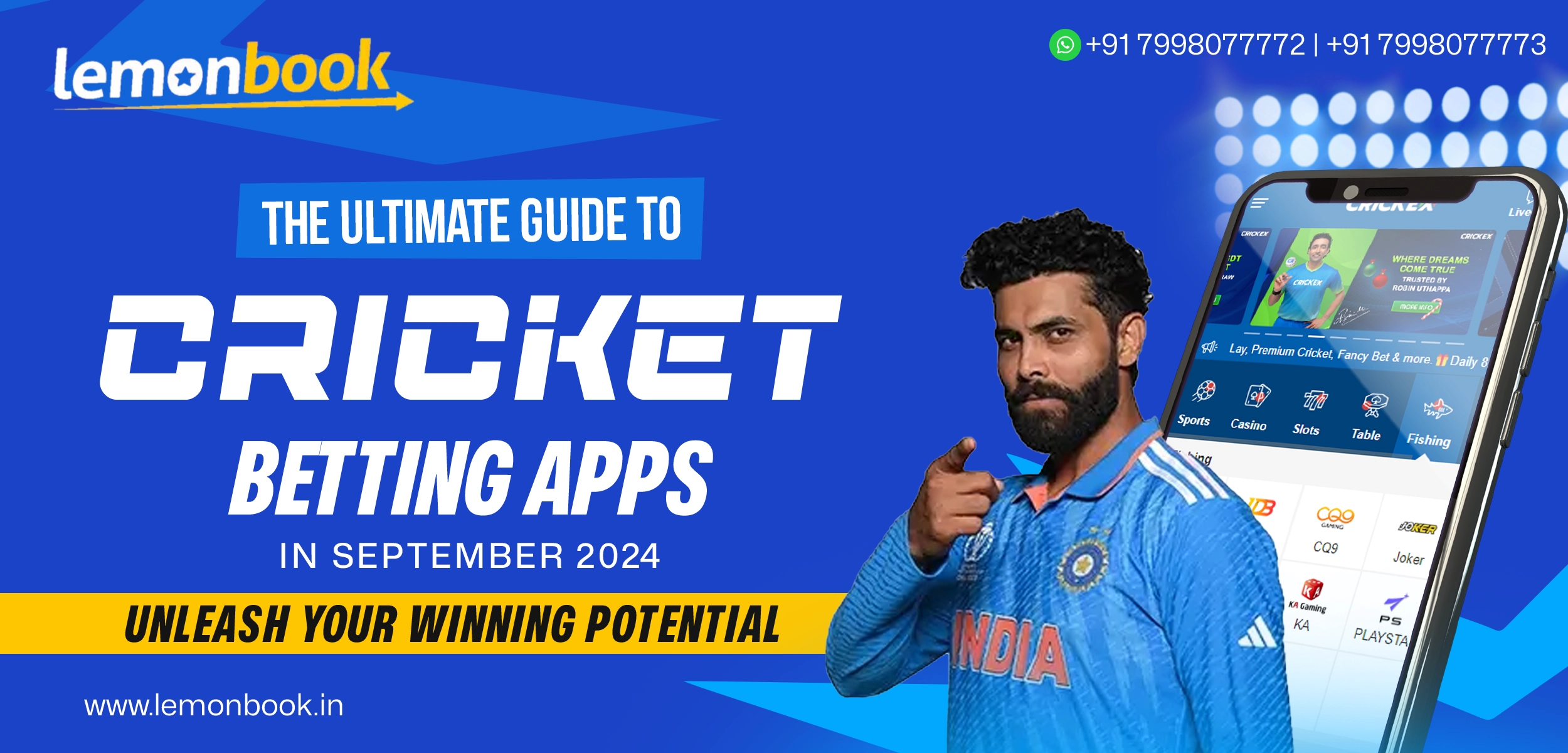 Various cricket betting apps displayed on a smartphone screen, showcasing popular cricket betting platforms in India.