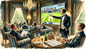 Cricket tipper providing betting tips to a bookie